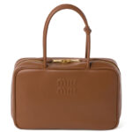 Miumiu Leather Top-handle Bag 5BB117